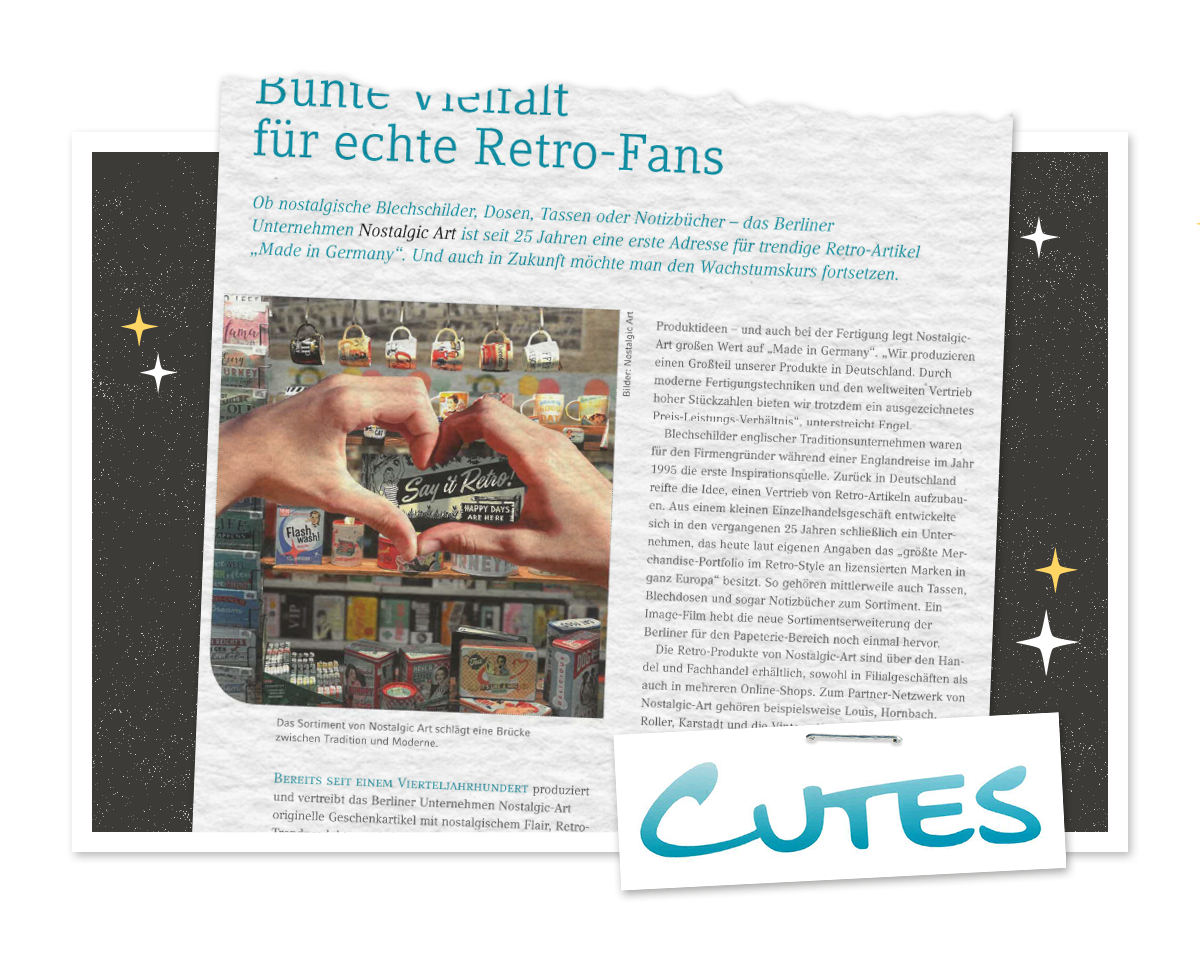 Bunte Vielfalt für echte Retro-Fans