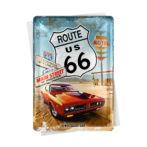 Route 66 - Red Car