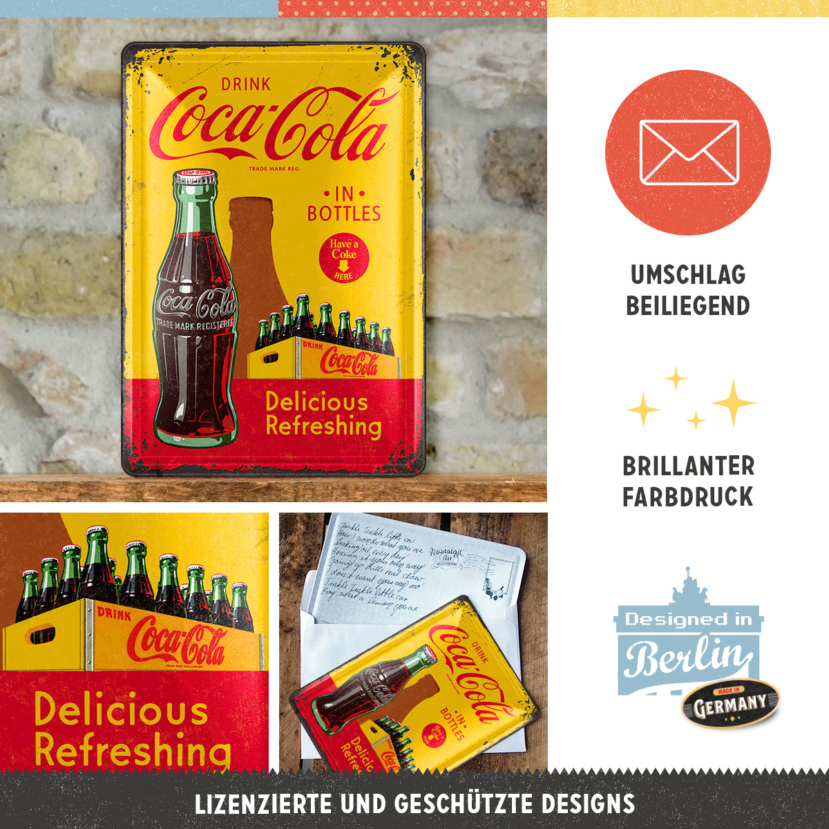 Coca-Cola - In Bottles Yellow