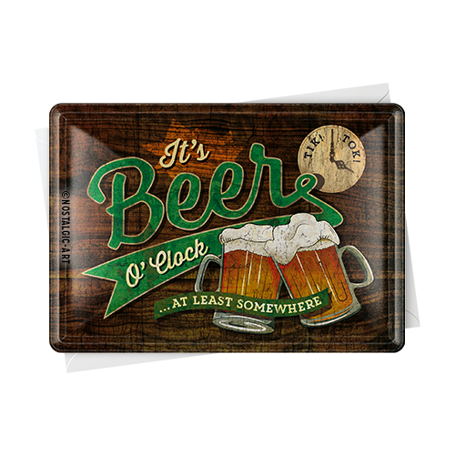 Beer O' Clock Glasses