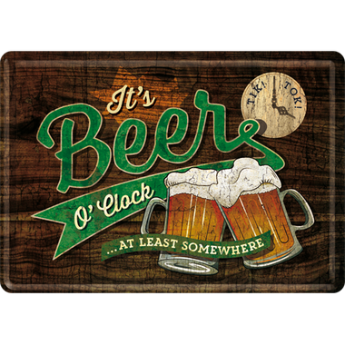 Beer O' Clock Glasses