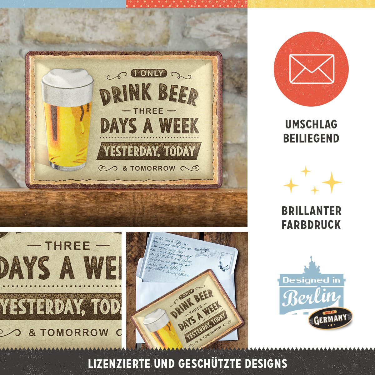 Drink Beer Three Days