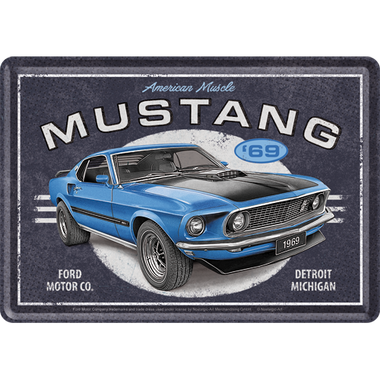 Ford Mustang - 1969 Mach 1 Blue