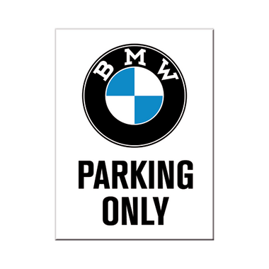 BMW - Parking Only White