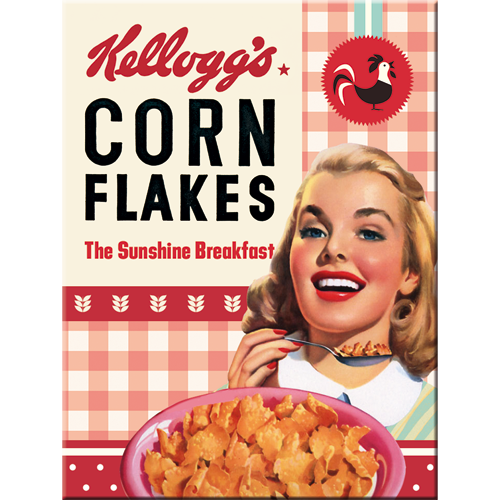 Kellogg's - Girl Corn Flakes Collage