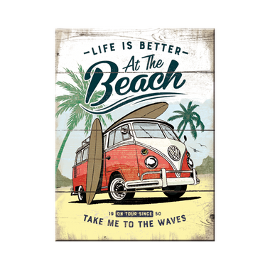VW Bulli - Beach