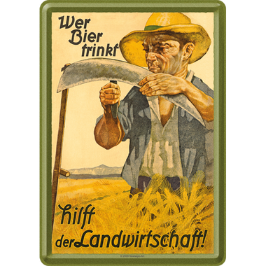 Wer Bier trinkt hilft der Landwirtschaft