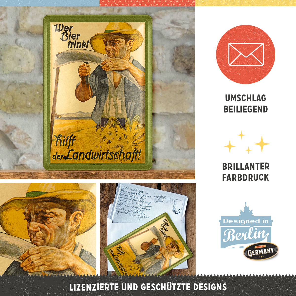 Wer Bier trinkt hilft der Landwirtschaft