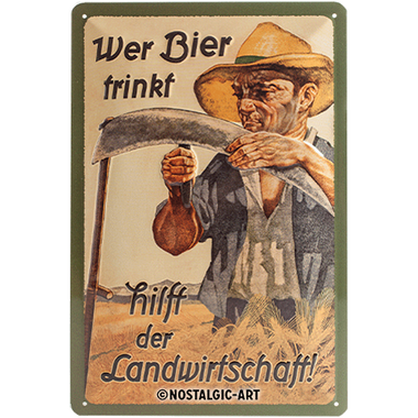 Wer Bier trinkt hilft der Landwirtschaft