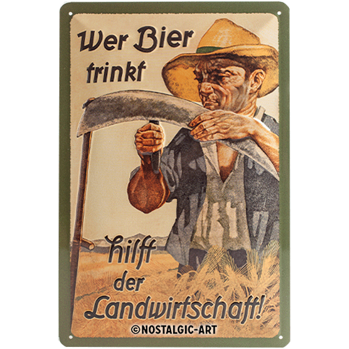 Wer Bier trinkt hilft der Landwirtschaft