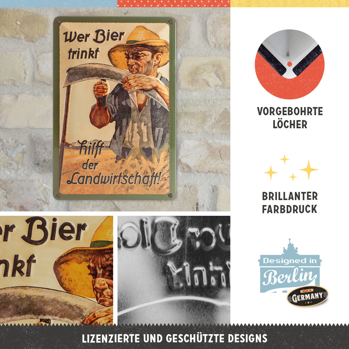 Wer Bier trinkt hilft der Landwirtschaft