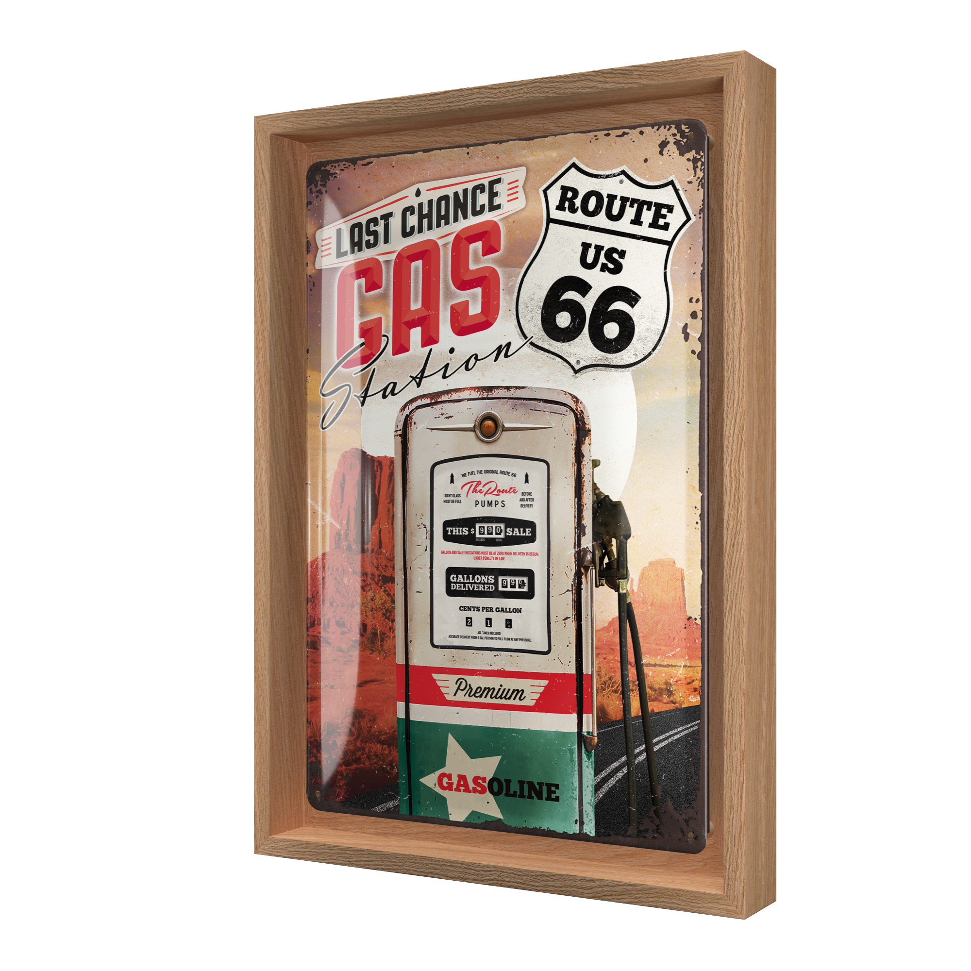 Route 66 - Gas Station N-Frame M Edition