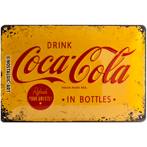 Coca-Cola - Logo Yellow