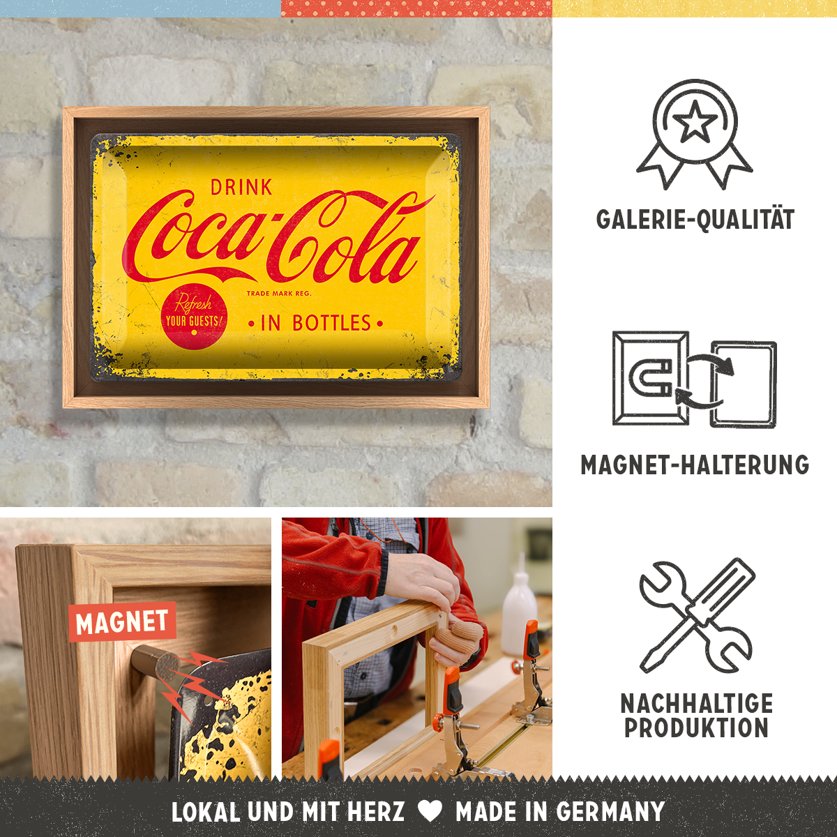 Coca-Cola - Logo Yellow N-Frame M Edition