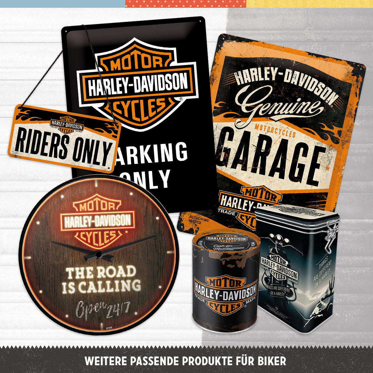 Harley-Davidson - Parking Only