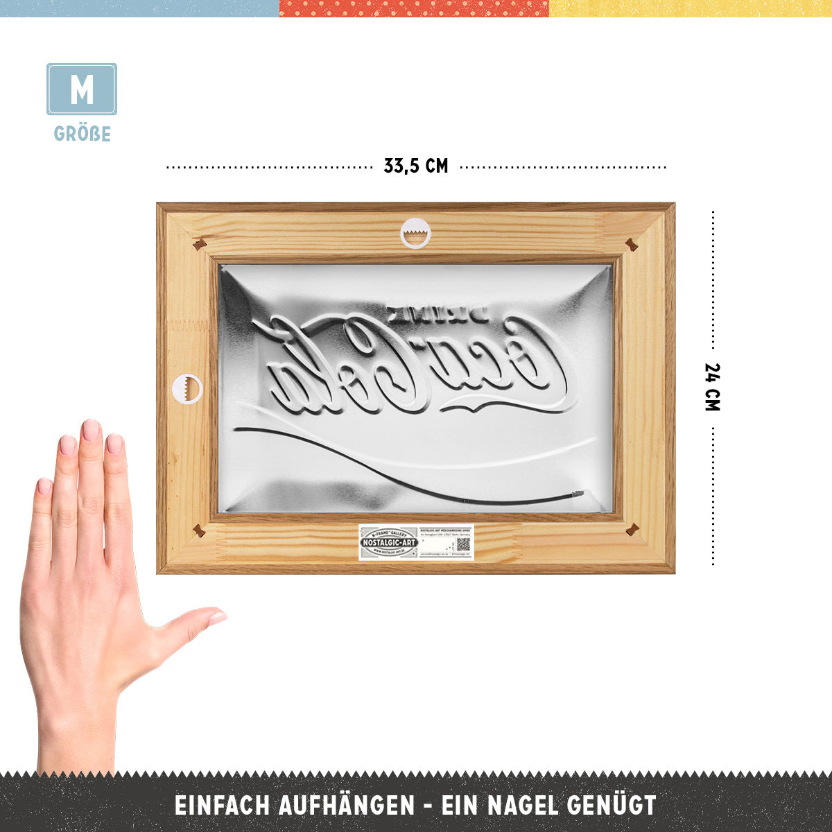 Coca-Cola - Logo Red Wave N-Frame M Edition