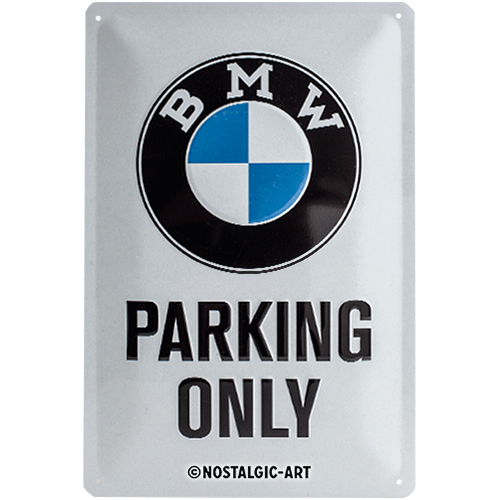 BMW - Parking Only White