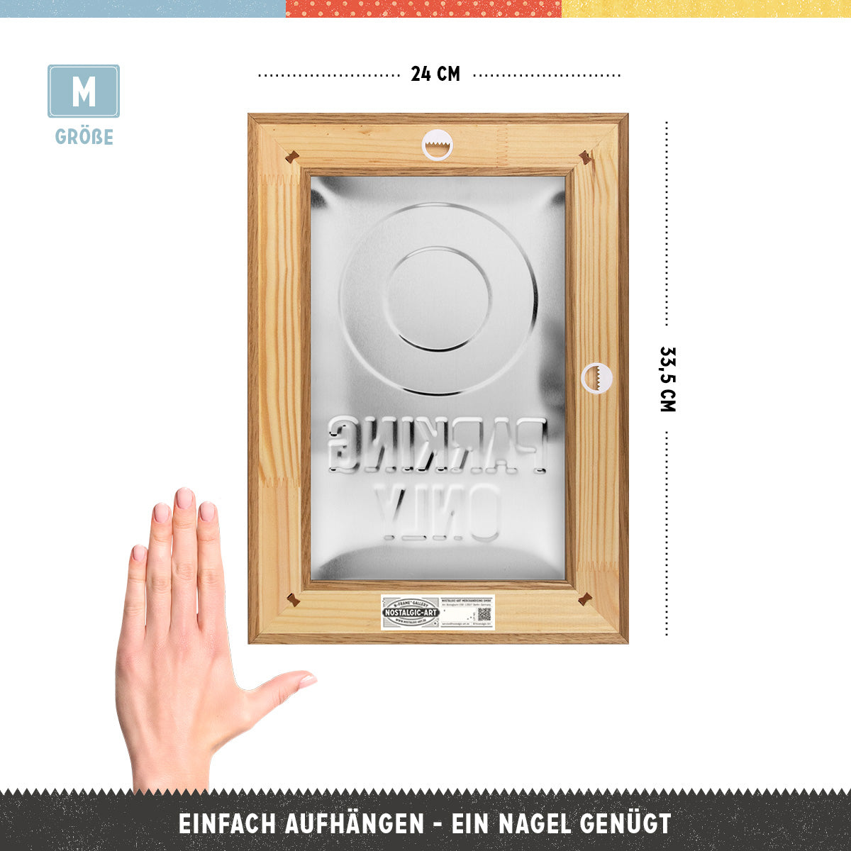 BMW - Parking Only White N-Frame M Edition