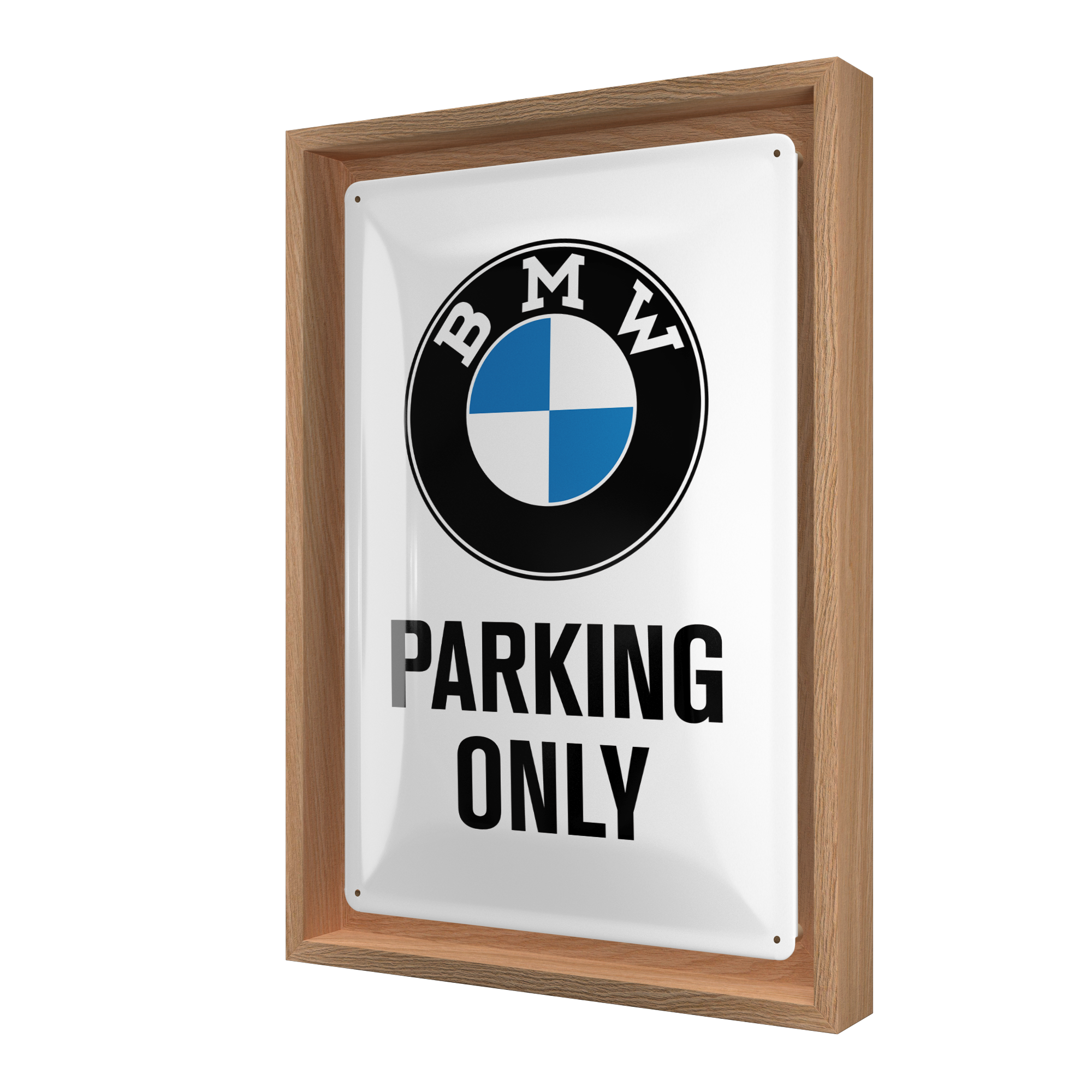 BMW - Parking Only White N-Frame M Edition