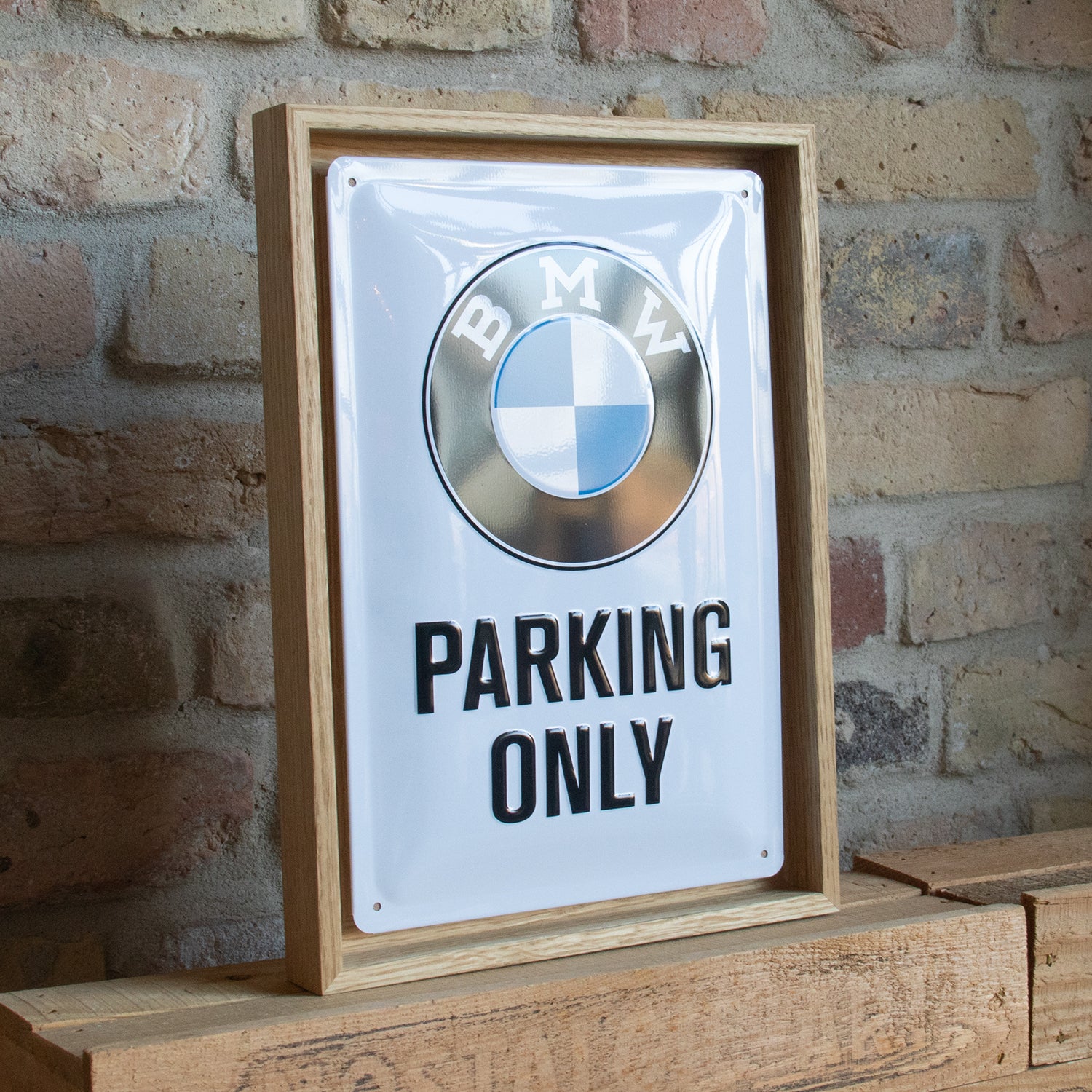 BMW - Parking Only White N-Frame M Edition