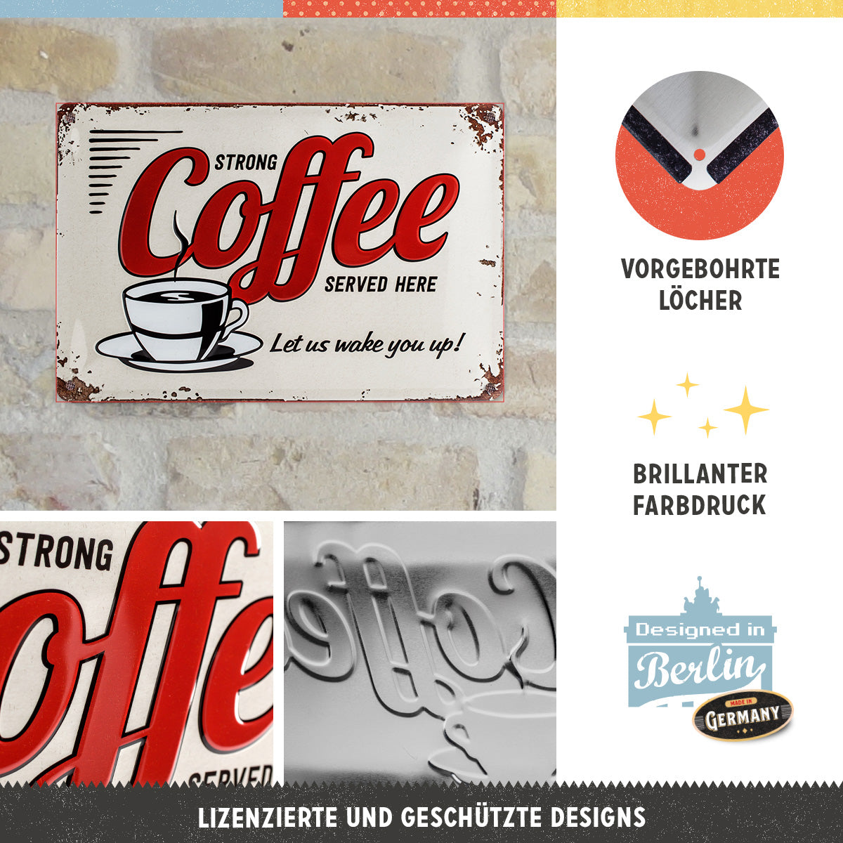 Strong Coffee Served Here