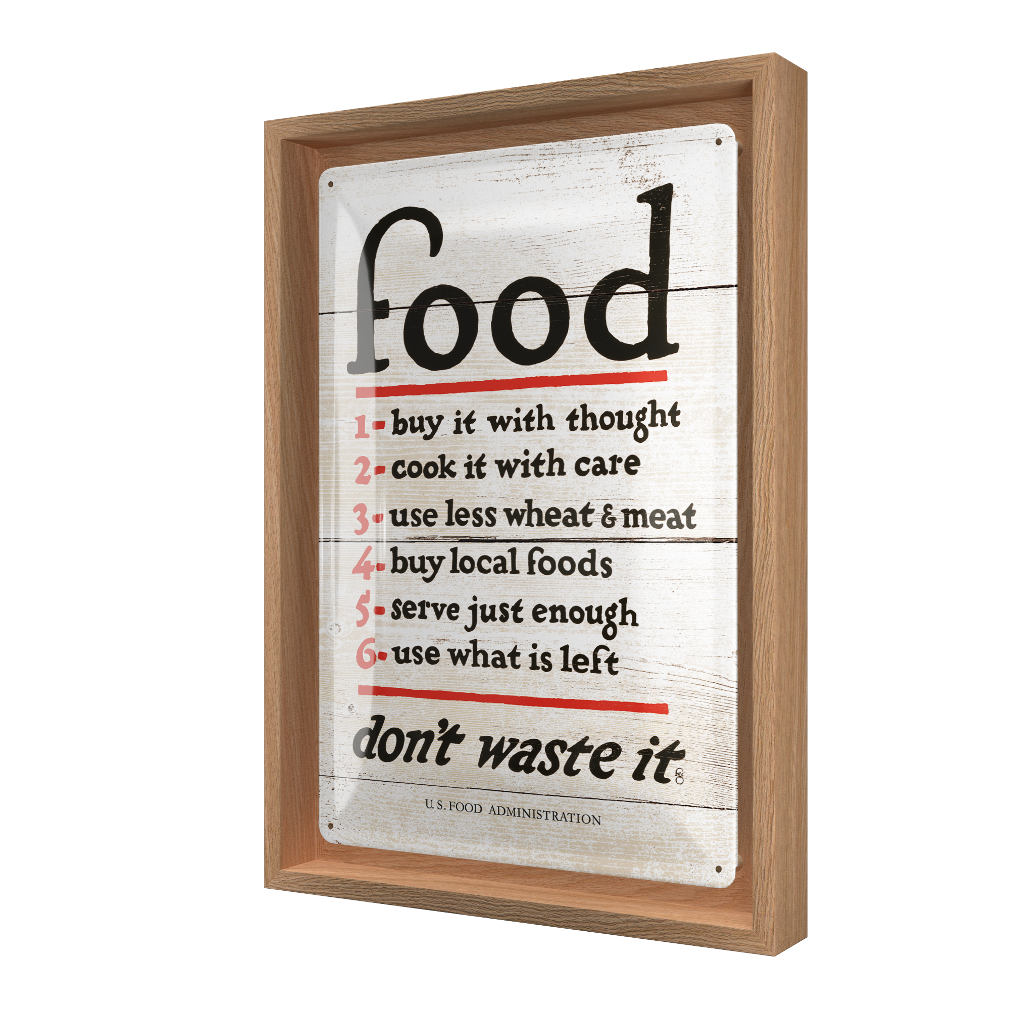 Food Don’t Waste It N-Frame M Edition