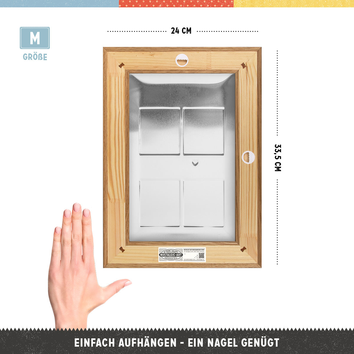 PfotenSchild - Hunde-Haushalt Regeln N-Frame M Edition