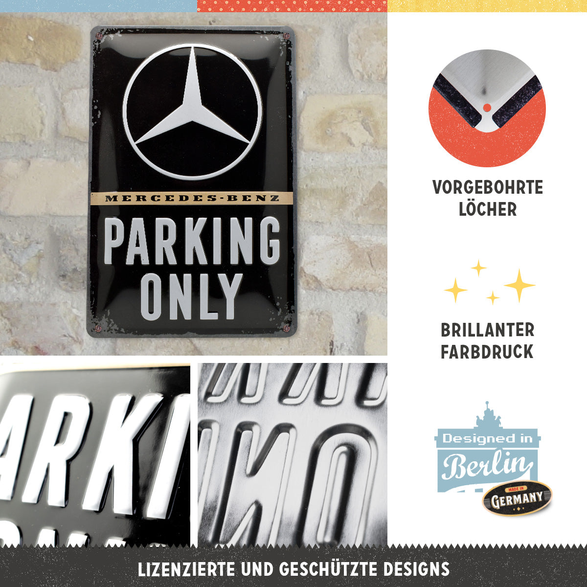 Mercedes-Benz - Parking Only