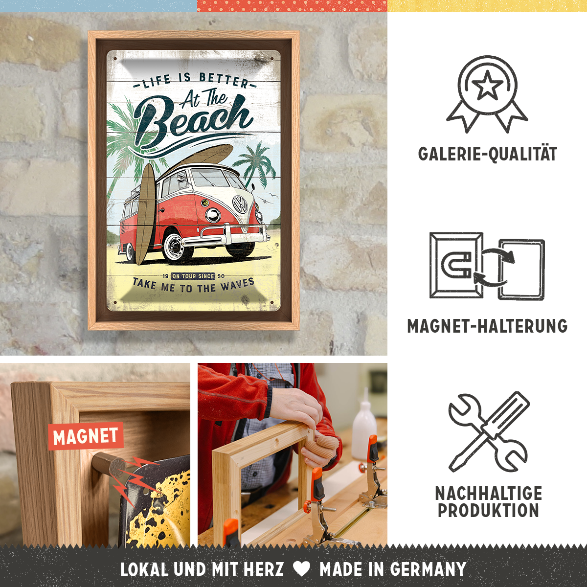 VW Bulli - Beach N-Frame M Edition