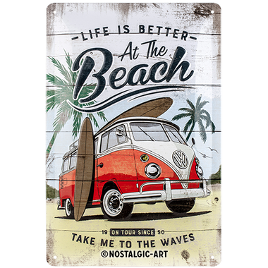 VW Bulli - Beach
