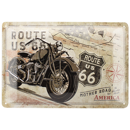 Route 66 - Bike Map