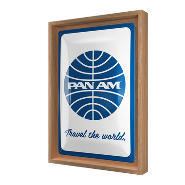 Pan Am - Travel the world Logo white N-Frame M Edition