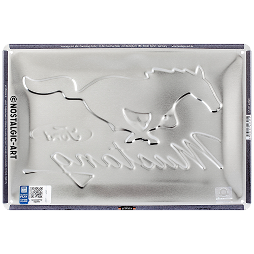 Ford Mustang - Horse Logo Black
