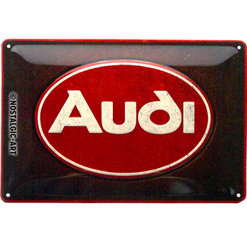 Audi - Logo Red Shine