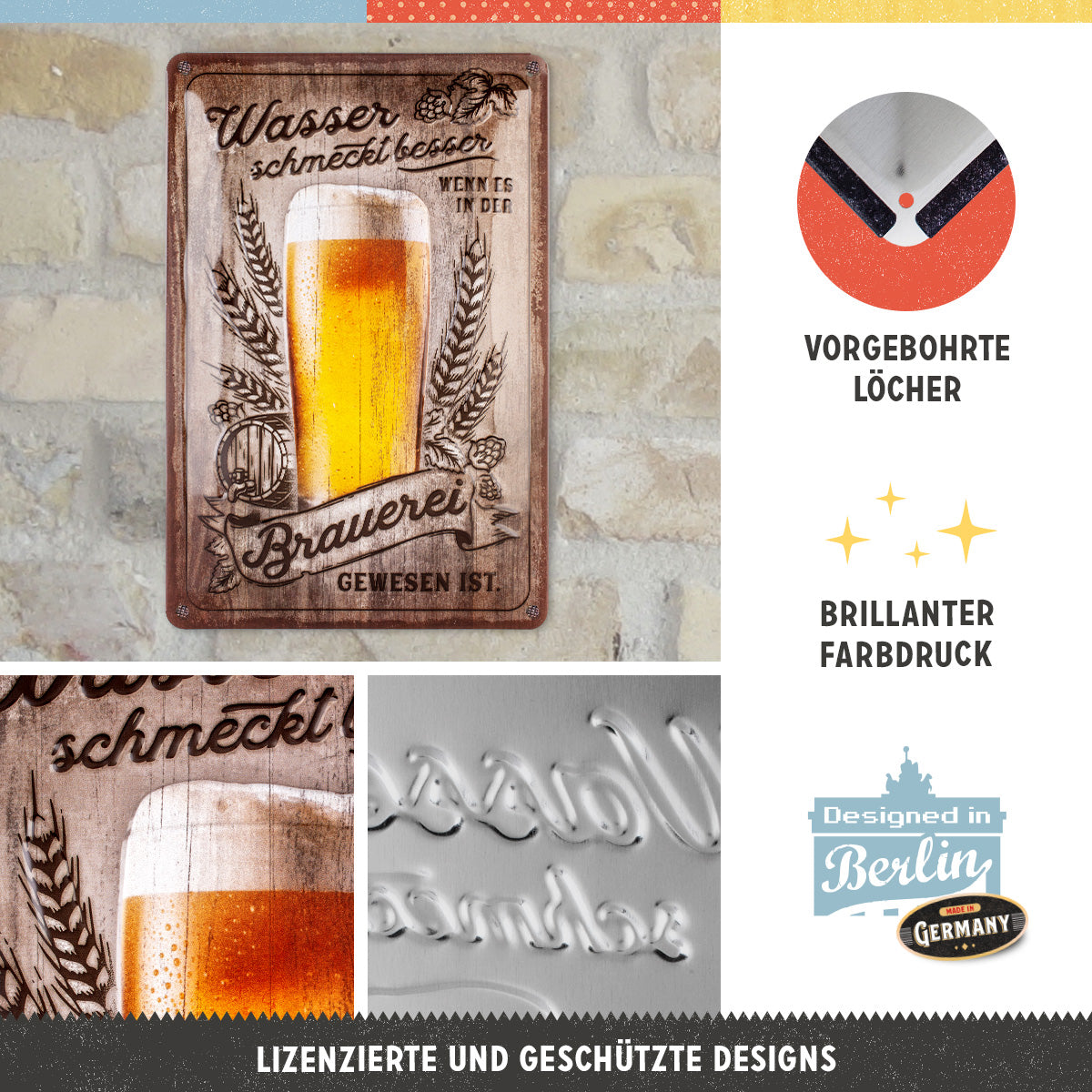 Wasser schmeckt besser ...