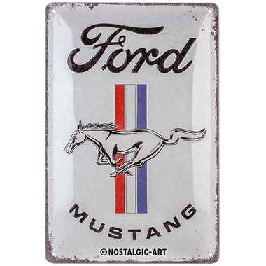 Ford Mustang - Horse & Stripes Logo