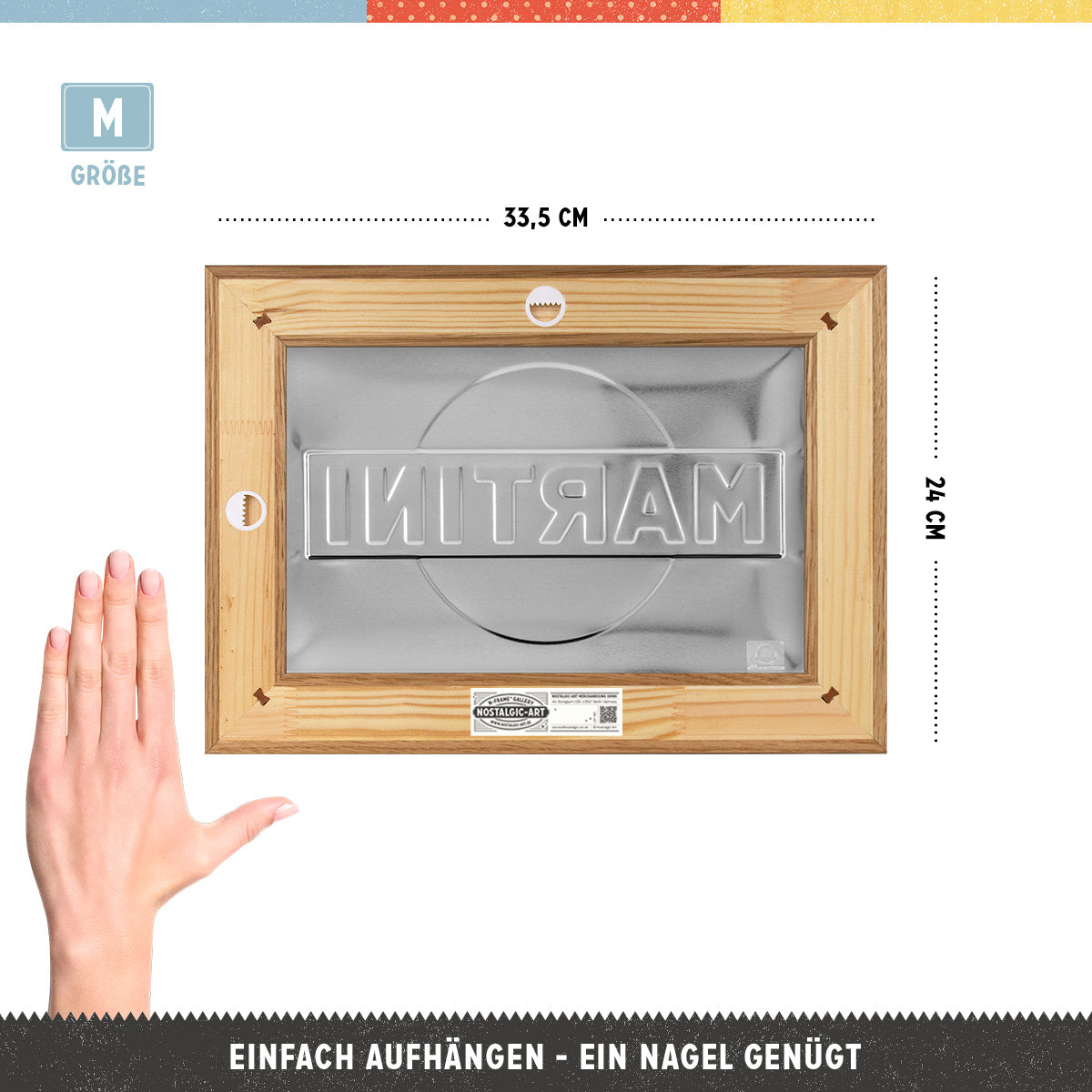 Martini - Logo White N-Frame M Edition