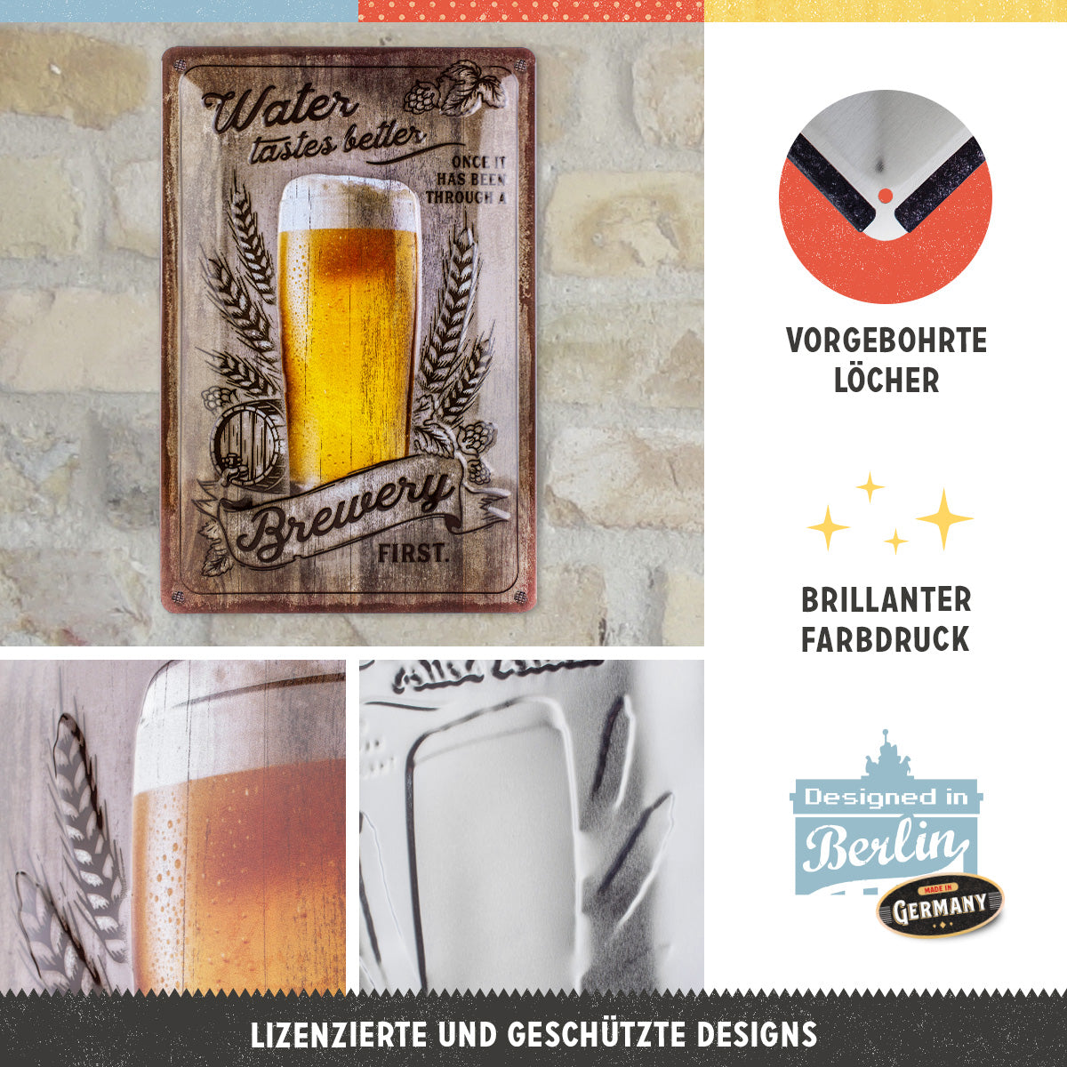 Water Tastes Better ... - Special Edition Beer