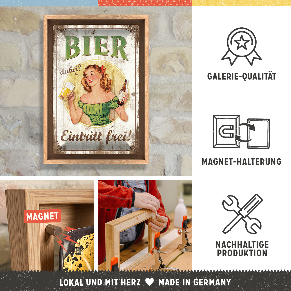 Bier dabei - Eintritt frei - Special Edition N-Frame M Edition