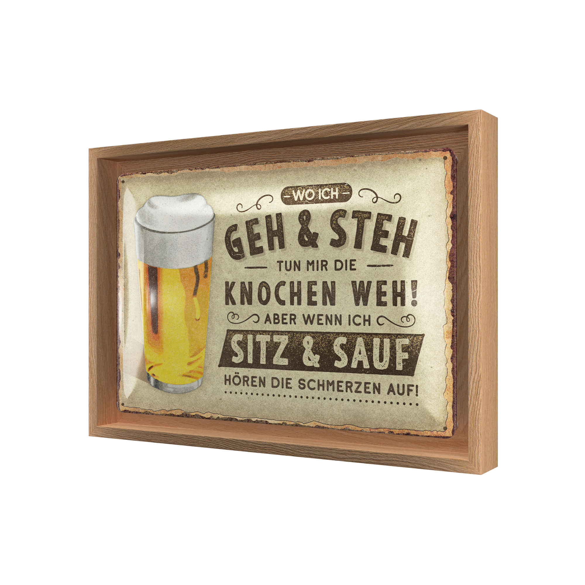 Wo ich geh und steh - Bier N-Frame M Edition