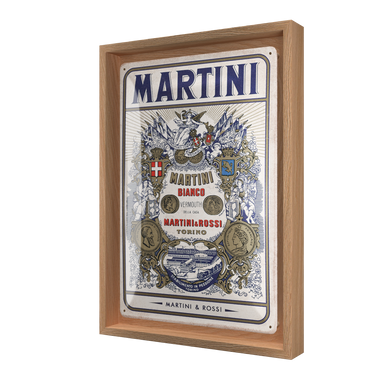 Martini - Bianco Vermouth Label N-Frame M Edition