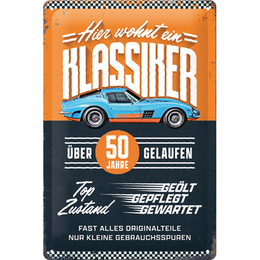 Hier wohnt ein Klassiker Ü50