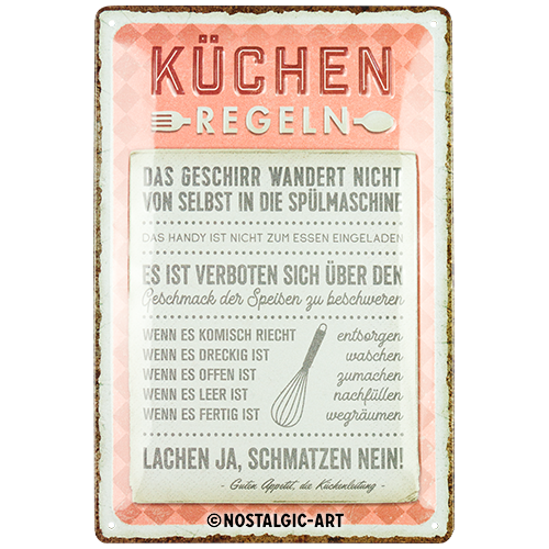 Küchen-Regeln