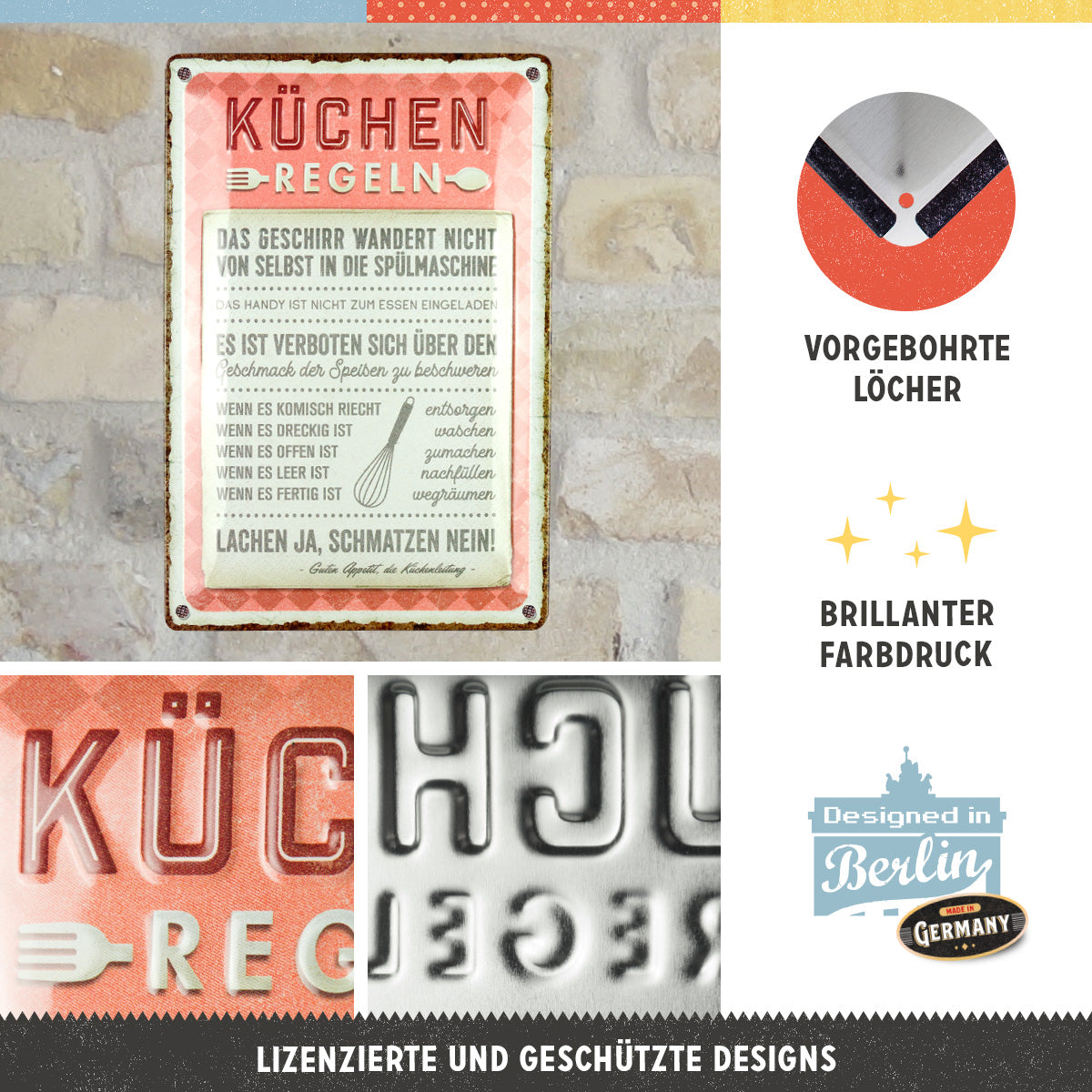 Küchen-Regeln