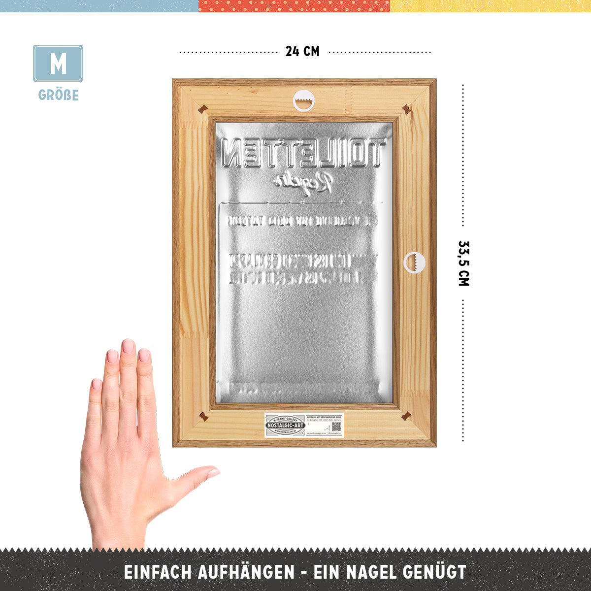 Toiletten-Regeln N-Frame M Edition