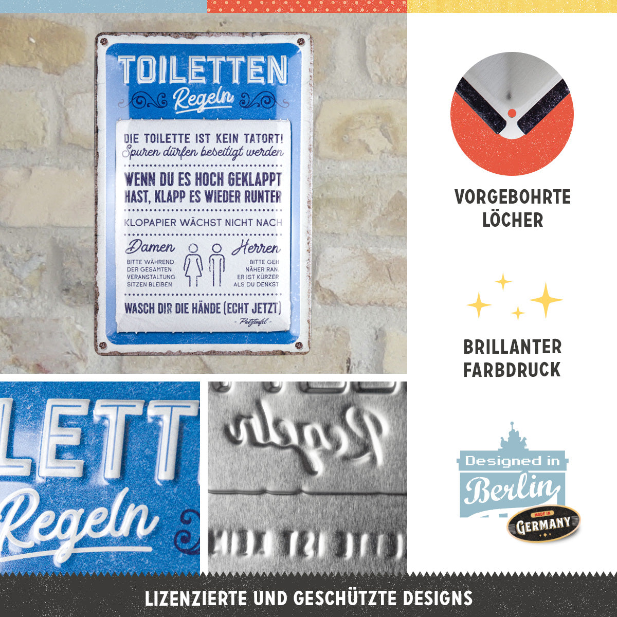 Toiletten-Regeln