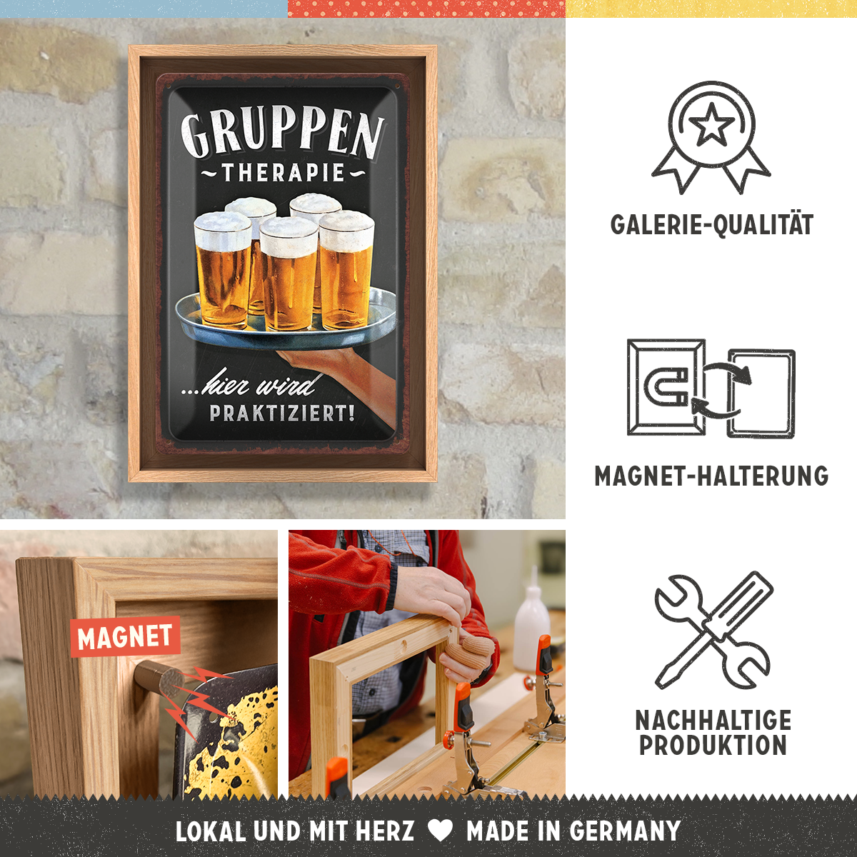 Gruppentherapie - Bier N-Frame M Edition