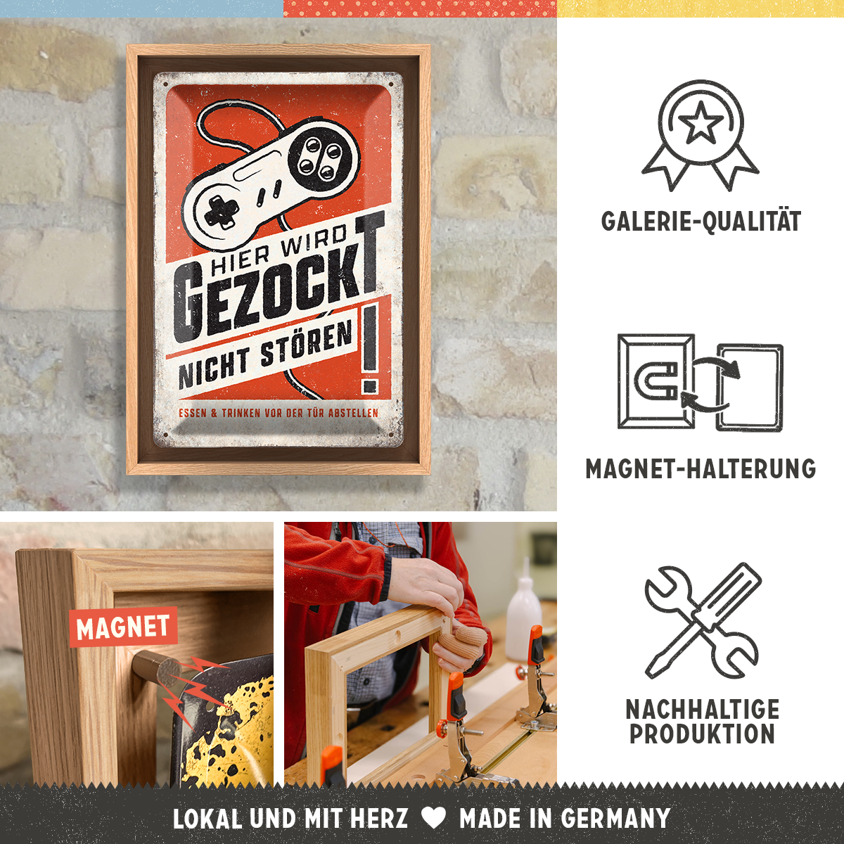 Hier wird gezockt N-Frame M Edition