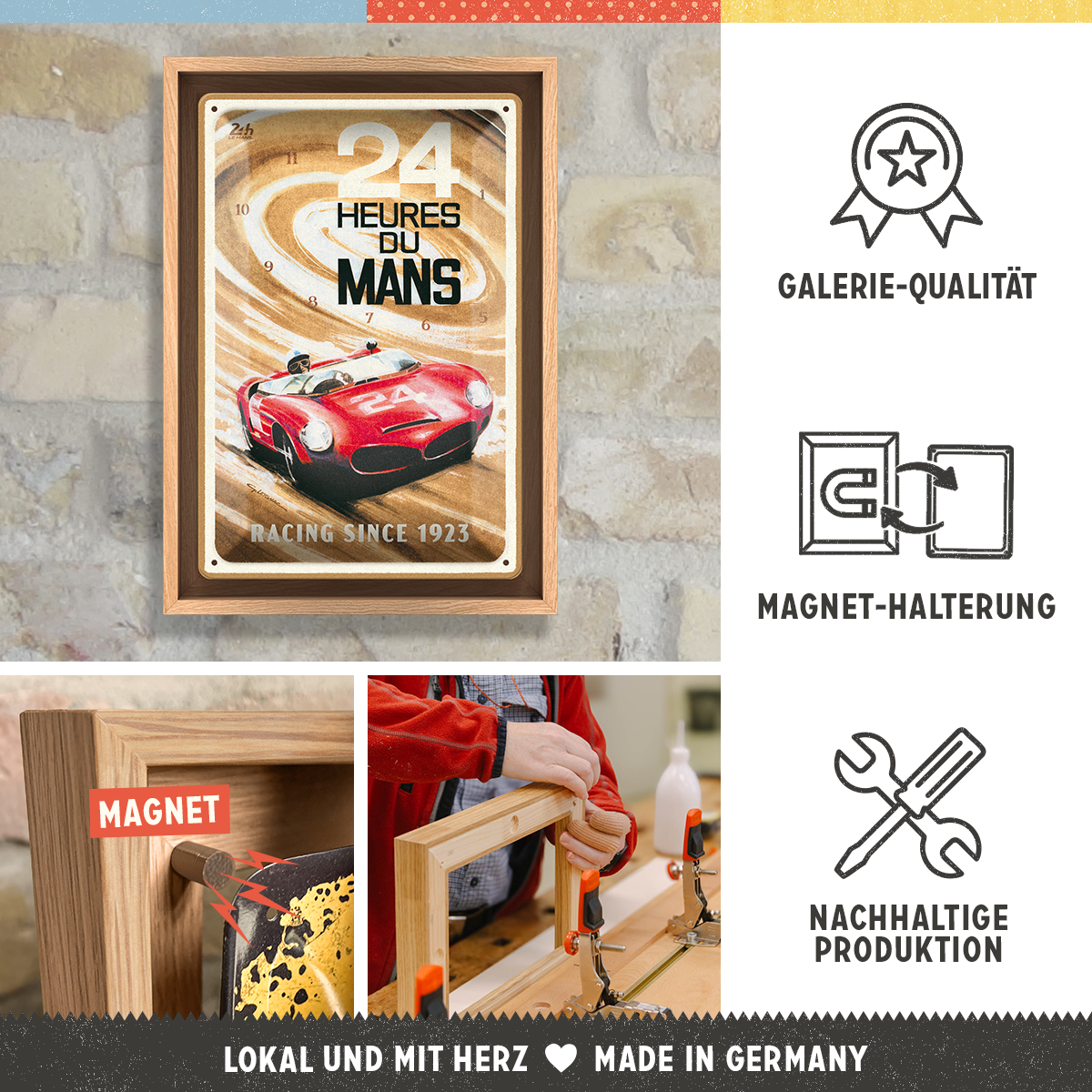 24h Le Mans - Red Car 1963 N-Frame M Edition