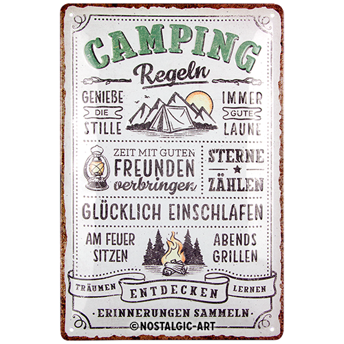 Camping-Regeln
